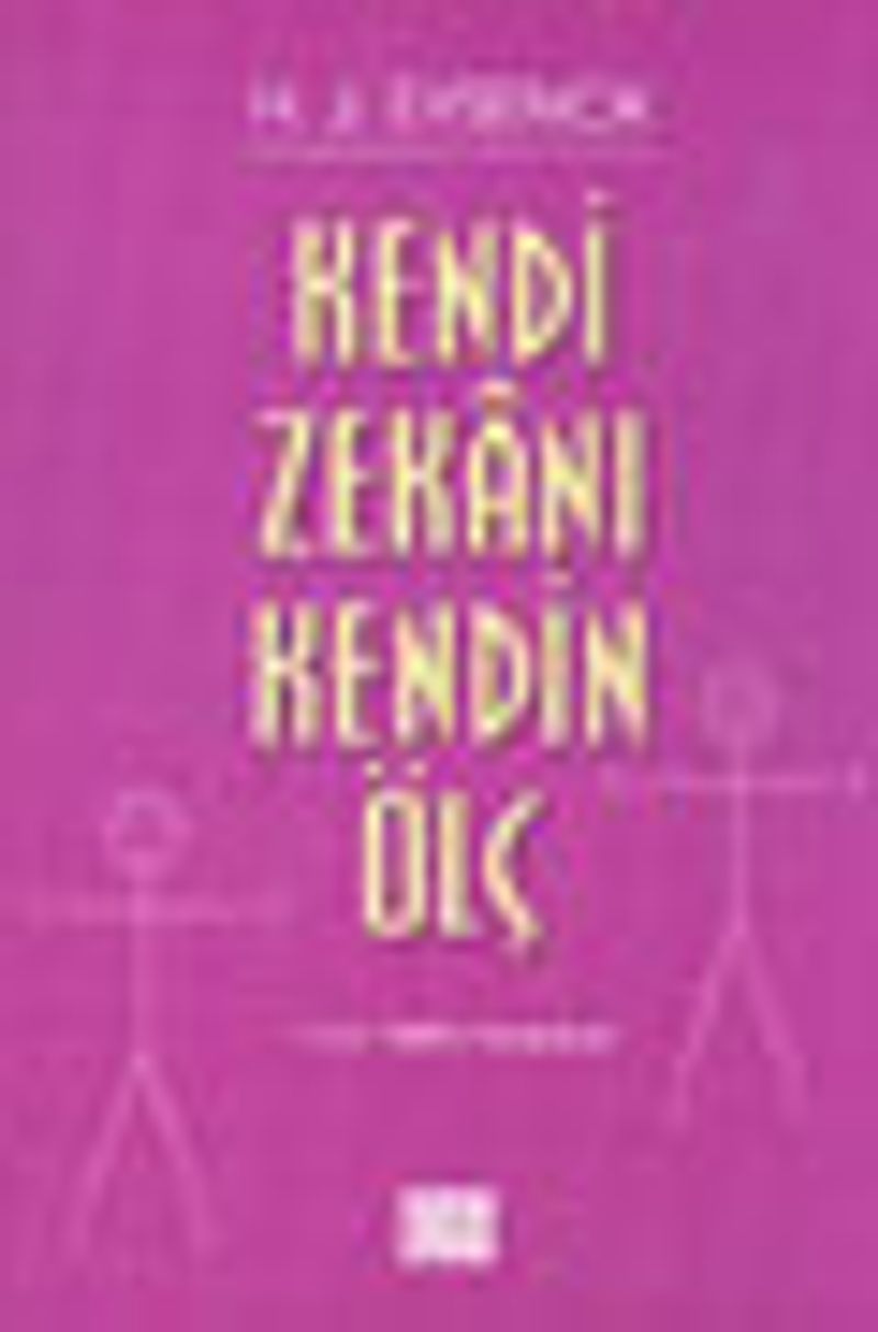 Kendi Zekanı Kendin Ölç kitap kapağı