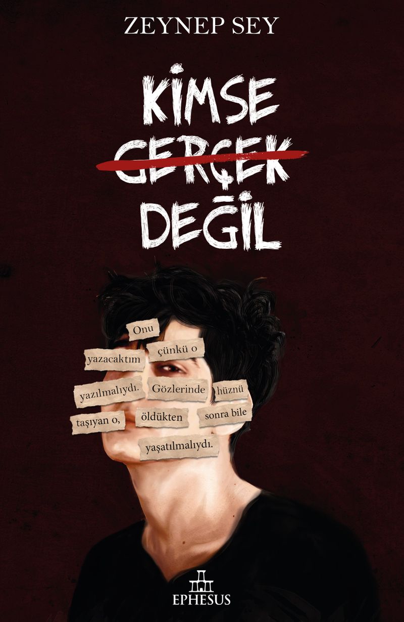 Kimse Gerçek Değil kitap kapağı