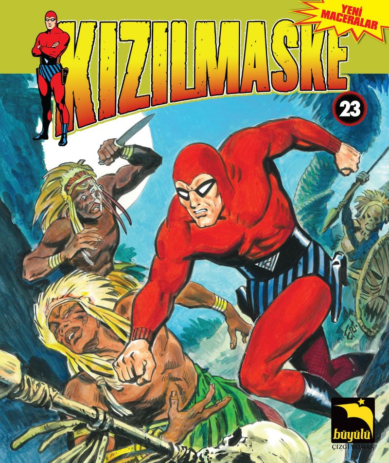 Kızılmaske 23 kitap kapağı