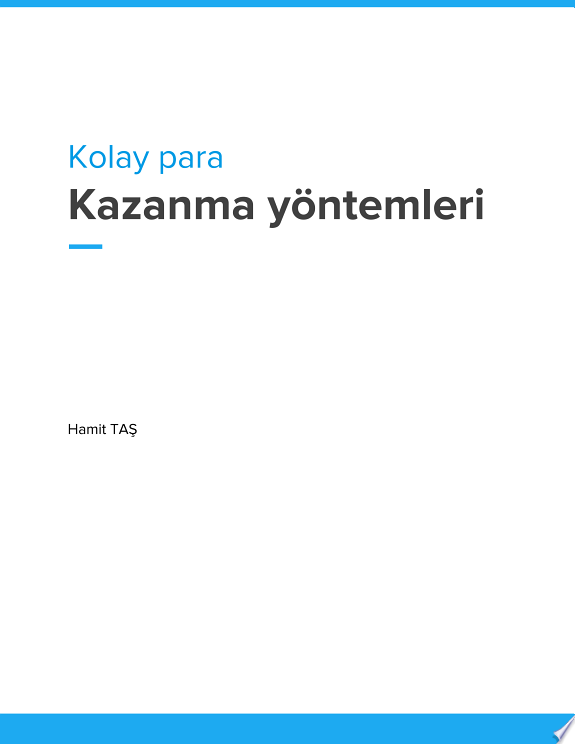 KOLAY YOLDAN PARA KAZANMAK VE MOTİVASYON kitap kapağı