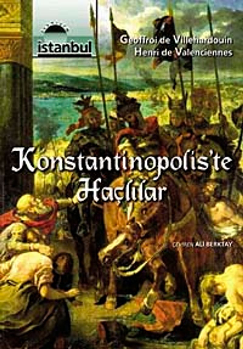 Konstantinopolis´te Haçlılar kitap kapağı