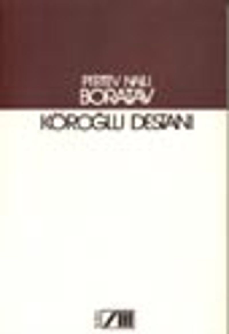 Köroğlu Destanı / Pertev Naili Boratav kitap kapağı