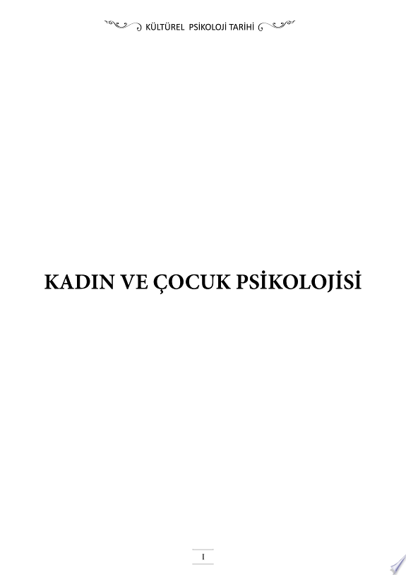 KÜLTÜREL PSİKOLOJİ TARİHİ - Kitap kitap kapağı