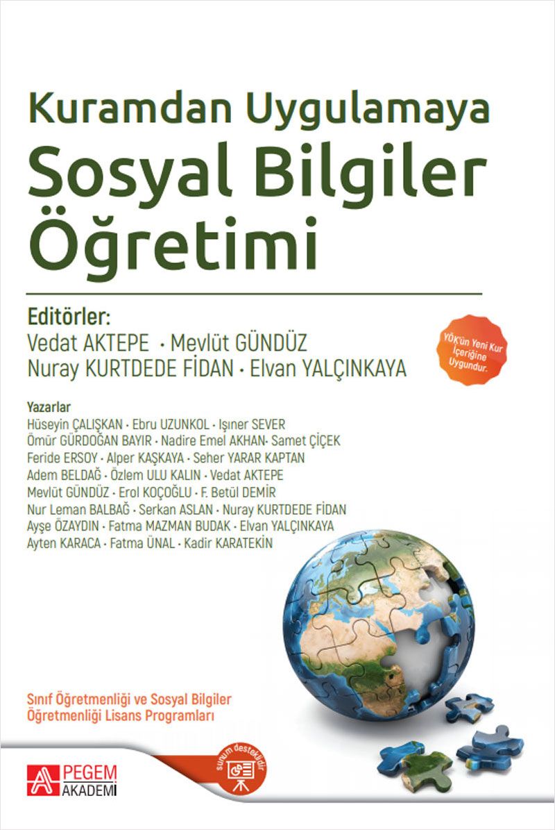 Kuramdan Uygulamaya Sosyal Bilgiler Öğretimi kitap kapağı