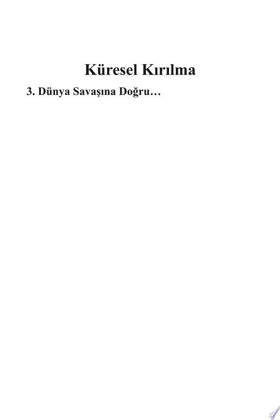 Küresel Kırılma kitap kapağı