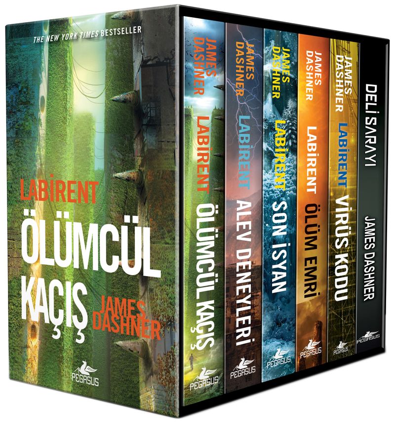 Labirent Serisi Kutulu Özel Set 6 Kitap kitap kapağı