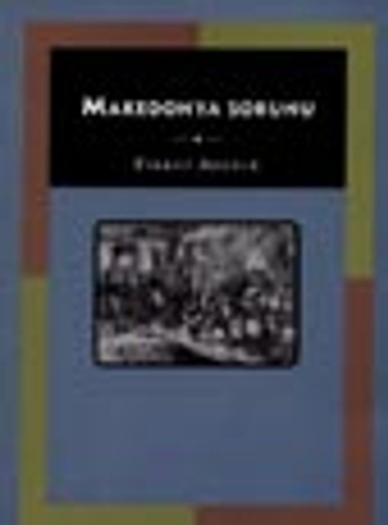 Makedonya Sorunu kitap kapağı