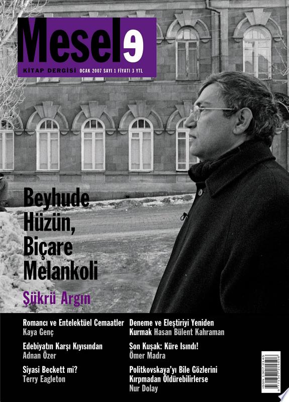 MESELE KİTAP DERGİSİ, SAYI: 1, OCAK 2007 kitap kapağı
