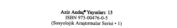 Meslekler göre aile yapısı kitap kapağı