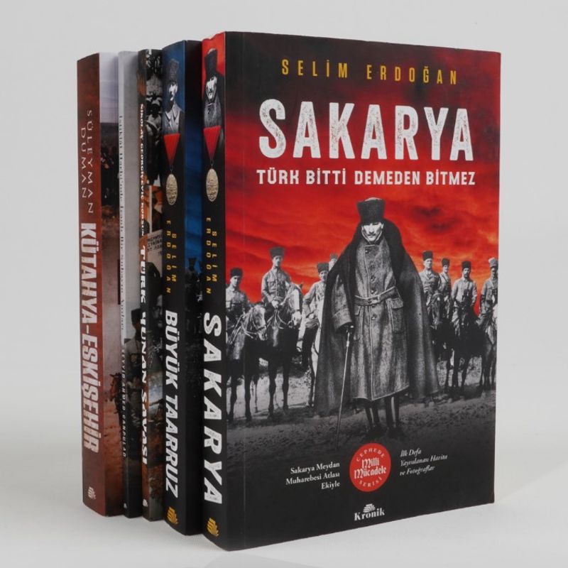 Milli Mücadele Seti (5 Kitap) kitap kapağı