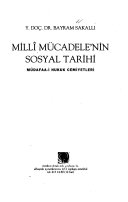 Millı̂ Mücadele'nin sosyal tarihi kitap kapağı