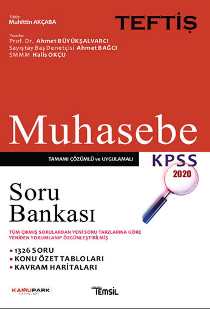 Muhasebe Soru Bankası kitap kapağı