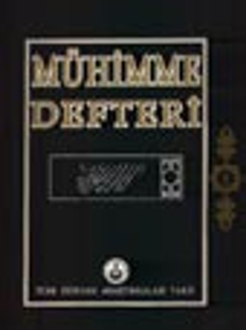Mühimme Defteri kitap kapağı
