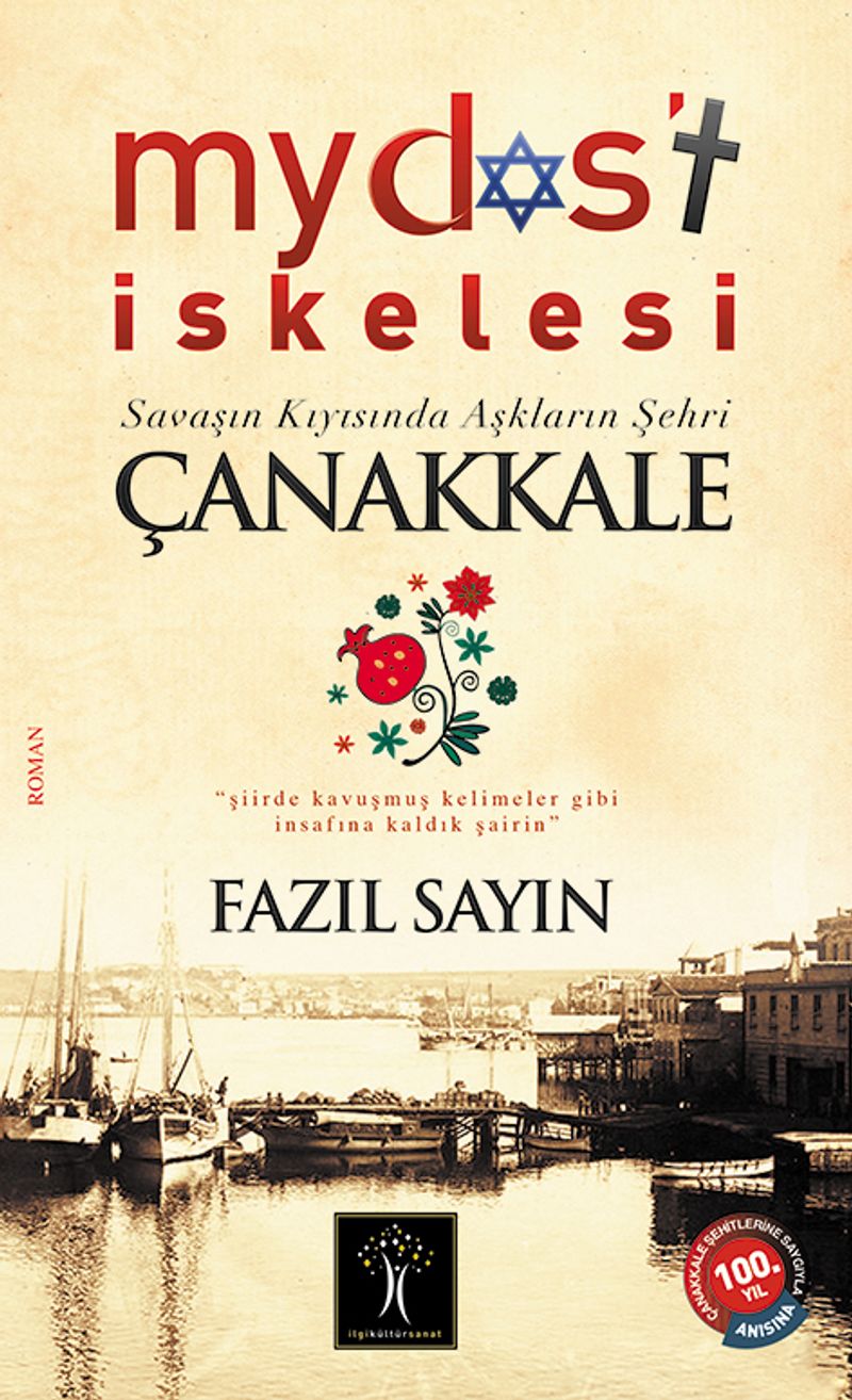 Mydos't İskelesi Savaşın Kıyısında Aşkların Şehri Çanakkale kitap kapağı