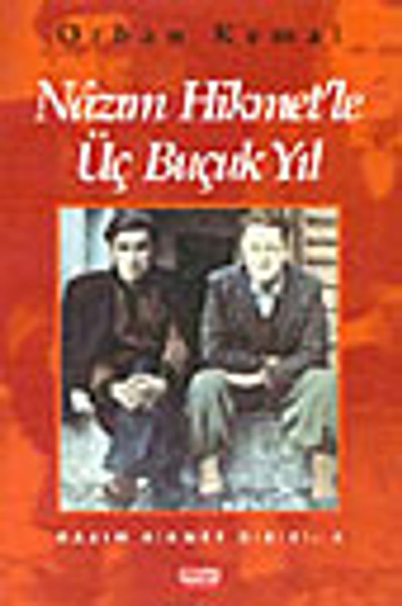Nazım Hikmet'le 3,5 Yıl kitap kapağı