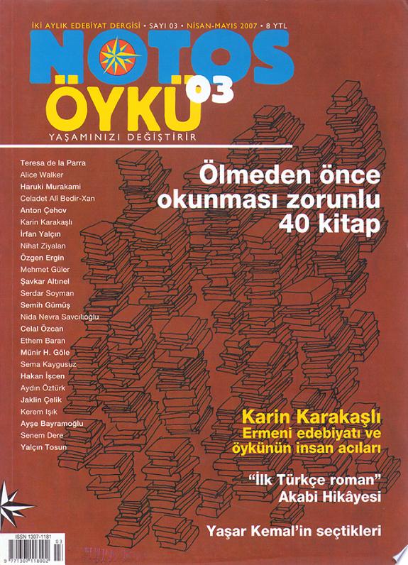 Notos Öykü 03 - Ölmeden Önce Okunması Zorunlu 40 Kitap (Notos’un 1. Büyük Soruşturması) kitap kapağı