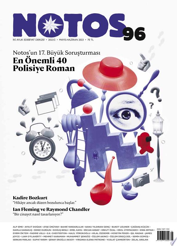 Notos Öykü 96 - En Önemli 40 Polisiye Roman kitap kapağı