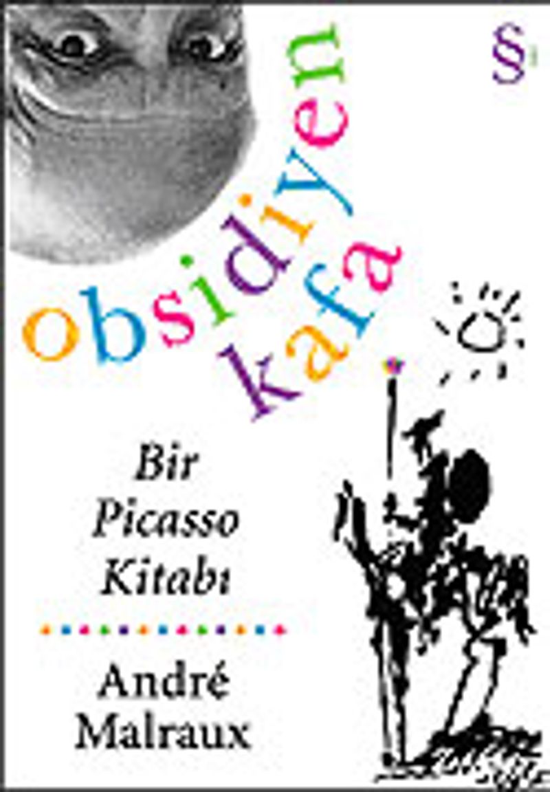 Obsidiyen Kafa Bir Picasso Kitabı kitap kapağı