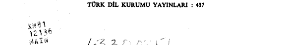 On Beşinci Türk Dil Kurultayı, 1976 kitap kapağı