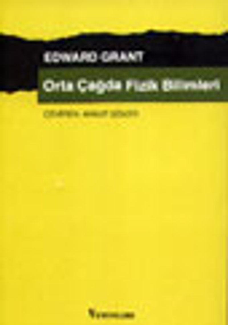 Orta Çağda Fizik Bilimleri kitap kapağı
