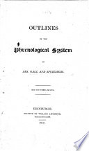 Outlines of the Phrenological System of Drs. G. and S. MS. Notes kitap kapağı
