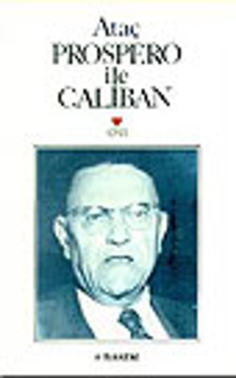 Prospero İle Caliban kitap kapağı