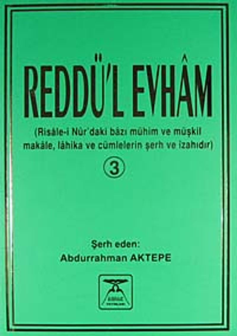 Reddü'l Evham 3 kitap kapağı