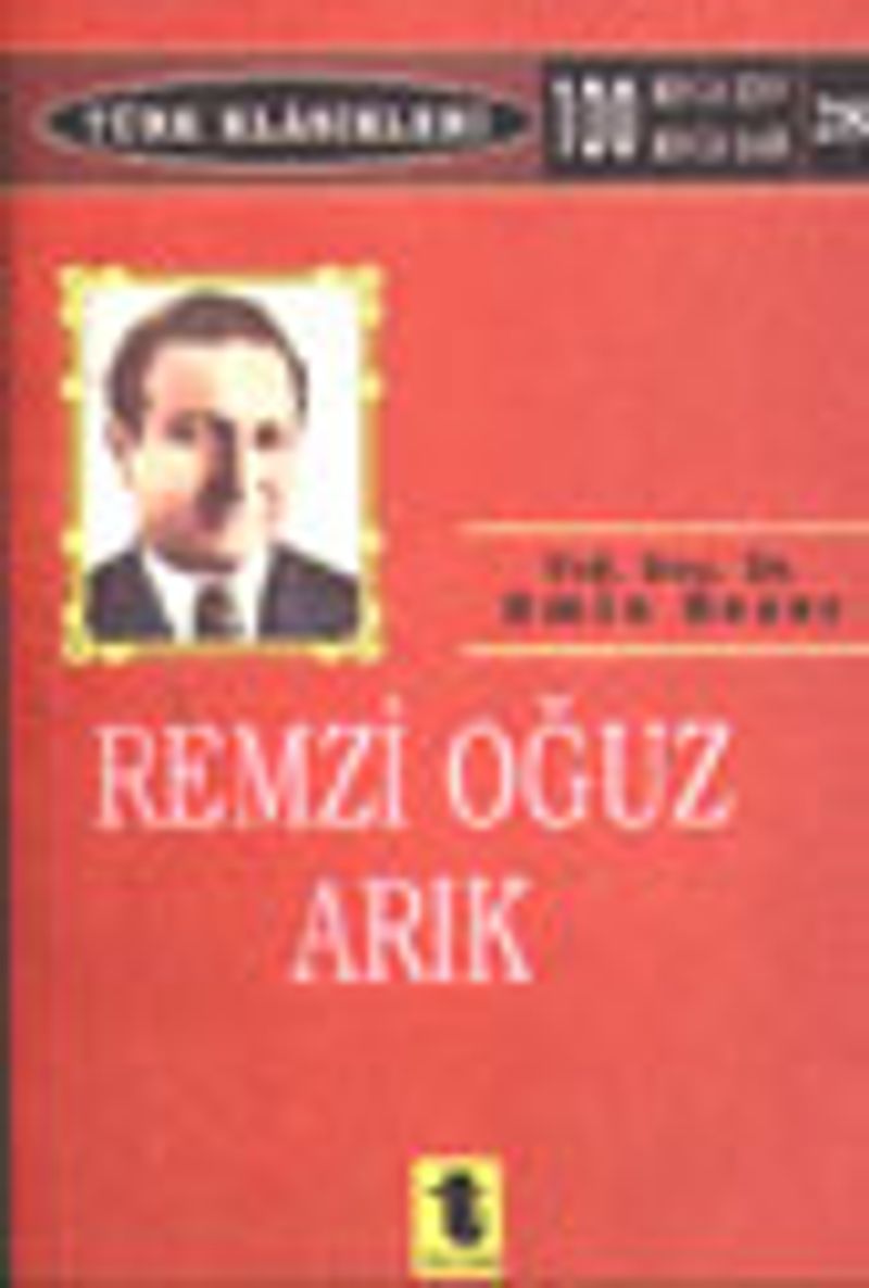 Remzi Oğuz Arık kitap kapağı
