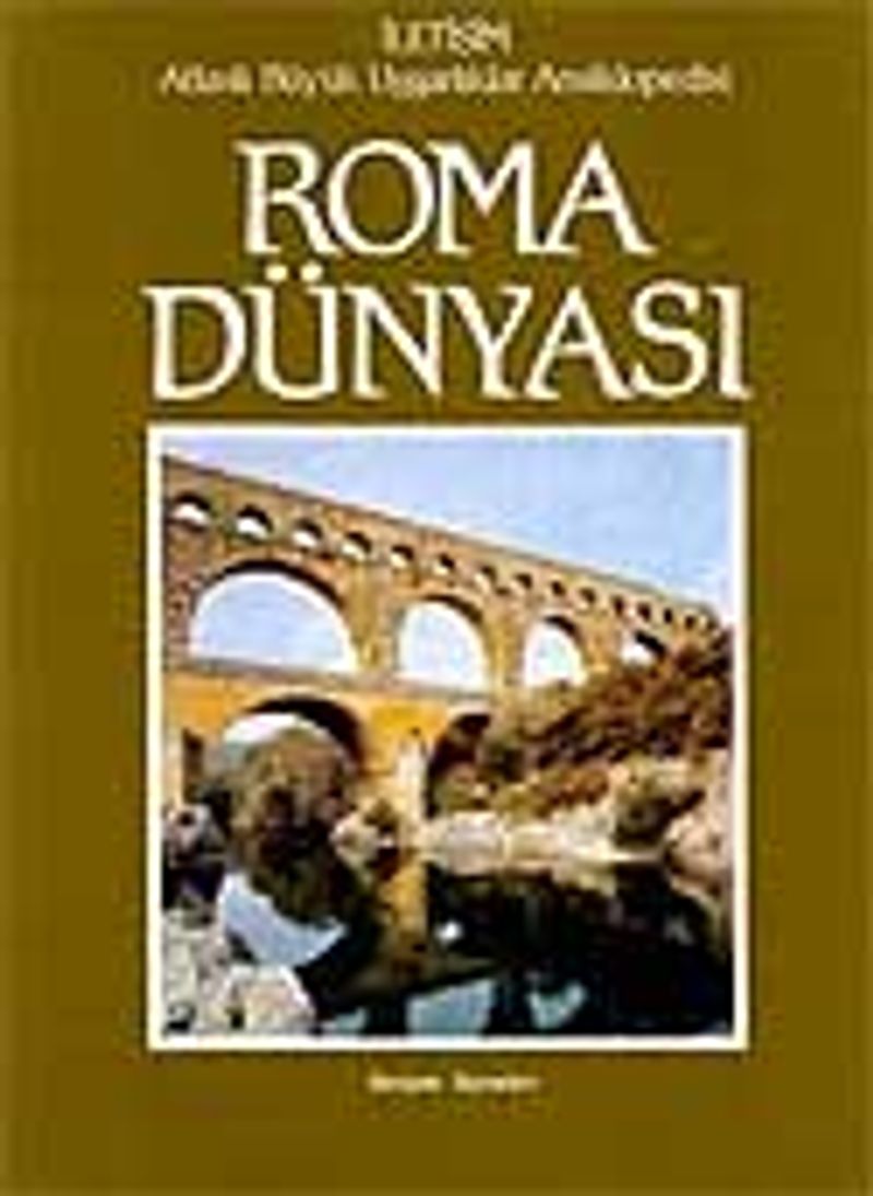 Roma Dünyası Atlaslı Büyük Uygarlıklar Ansiklopedisi-5 kitap kapağı