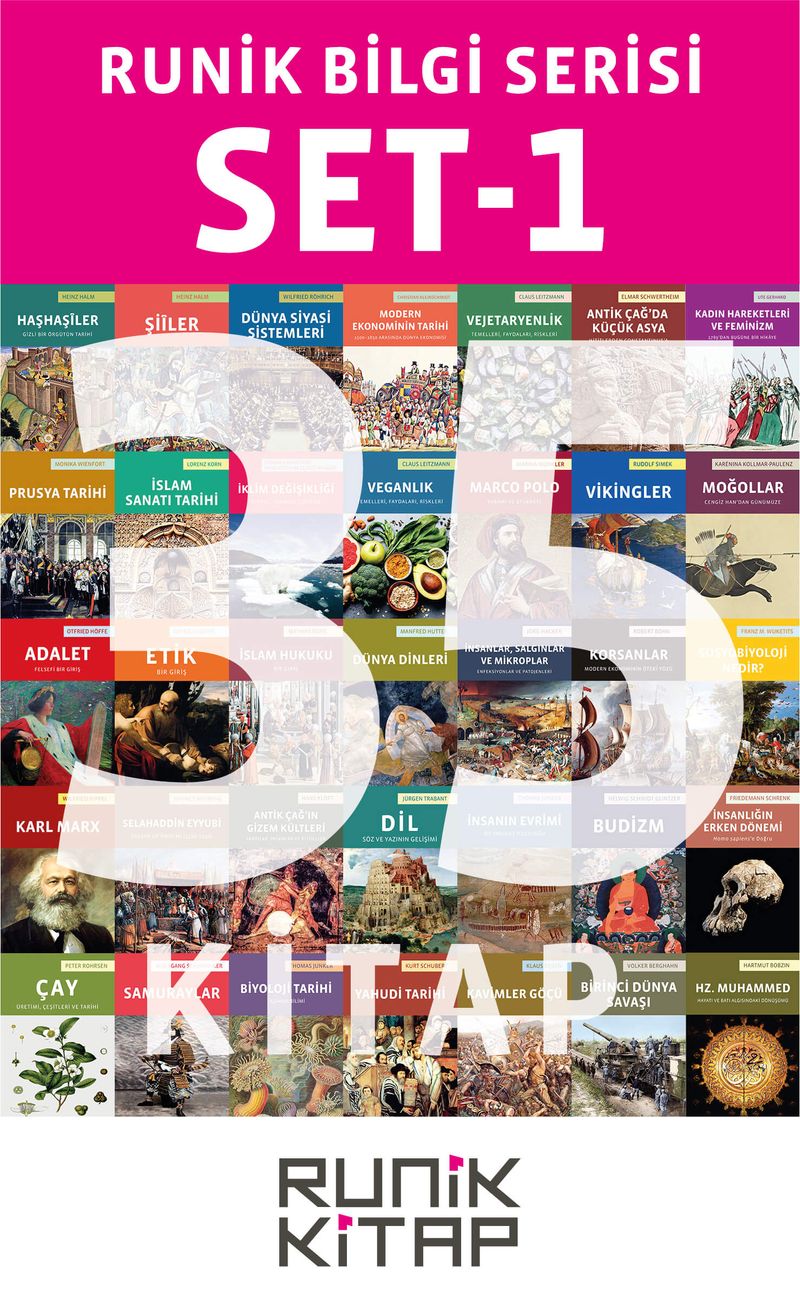 Runik Bilgi Serisi Seti -1 (35 Kitap) kitap kapağı
