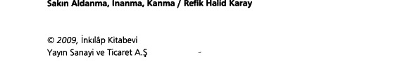 Sakın Aldanma, İnanma, Kanma kitap kapağı