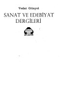 Sanat ve edebiyat dergileri kitap kapağı