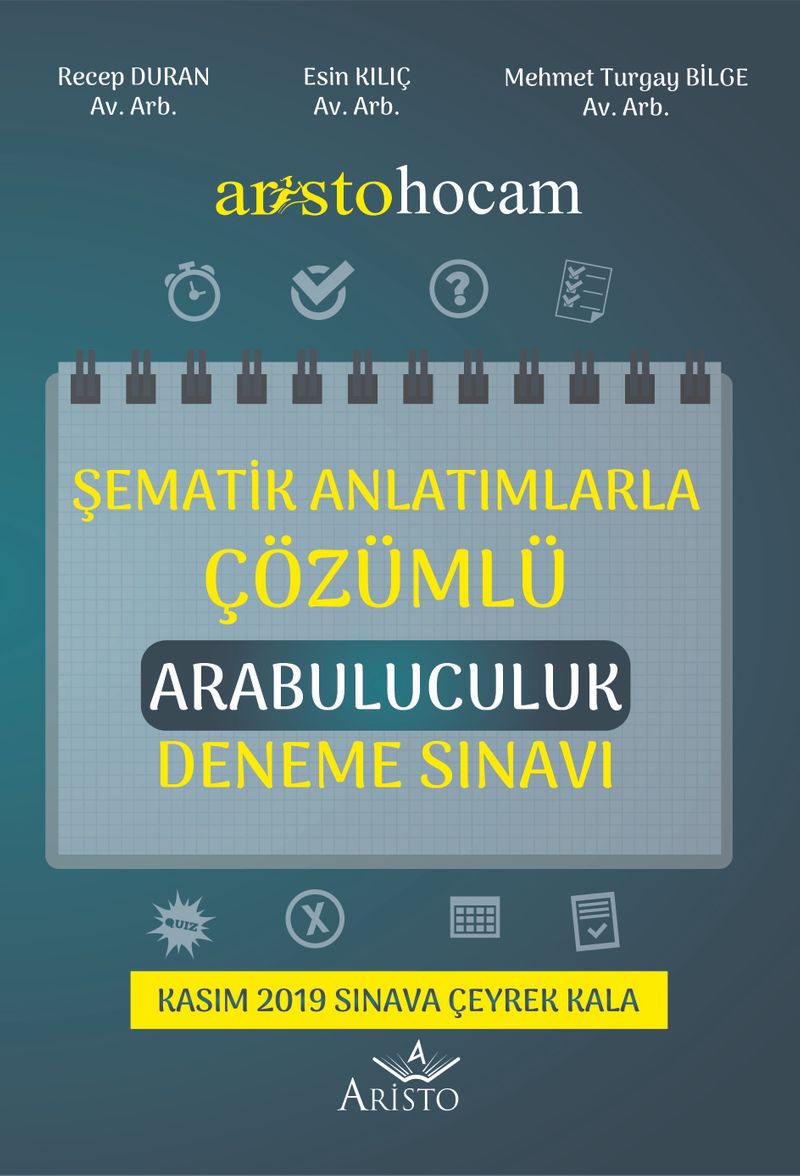Şematik Anlatımlarla Çözümlü Arabuluculuk Deneme Sınavı kitap kapağı