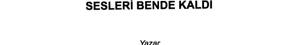 Sesleri bende kaldı kitap kapağı