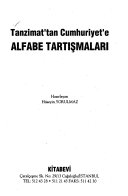 Tanzimat'tan Cumhuriyet'e alfabe tartışmaları kitap kapağı