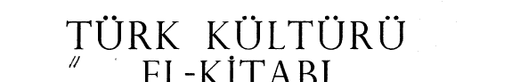 Türk kültürü el-kitabı kitap kapağı
