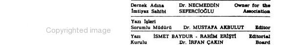 Türk Kütüphaneciler Derneği bülteni kitap kapağı