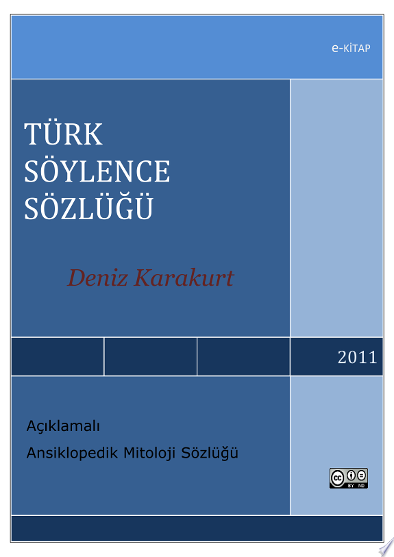 Türk Söylence Sözlüğü kitap kapağı