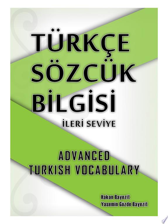 Türkçe Sözcük Bilgisi - İleri Seviye - Ders 4 kitap kapağı