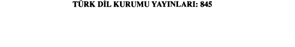 Türkçe sözlük'ün ters dizimi kitap kapağı