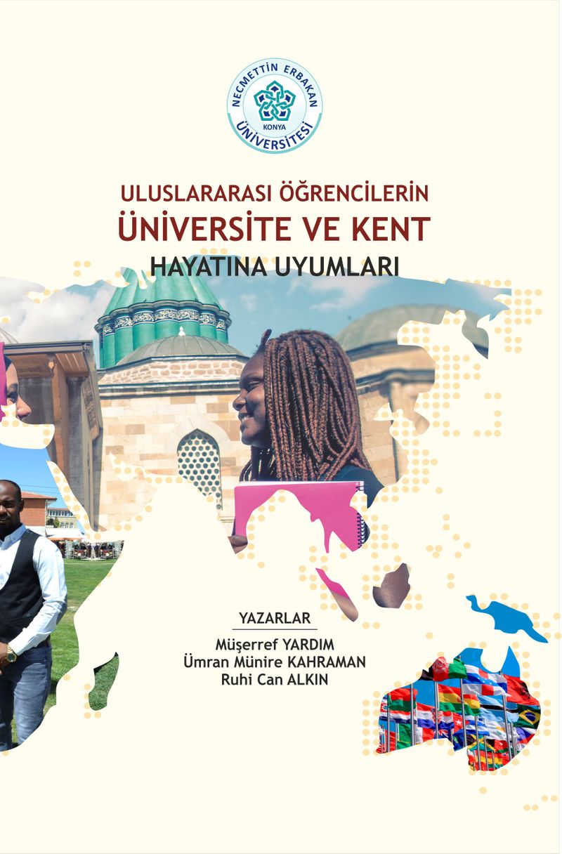 Uluslararası Öğrencilerin Üniversite ve Kent Hayatına Uyumları kitap kapağı
