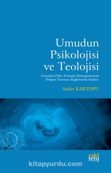 Umudun Psikolojisi ve Teolojisi kitap kapağı