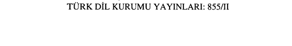 V. Uluslararası Türk Dil Kurultayı, 2004 kitap kapağı