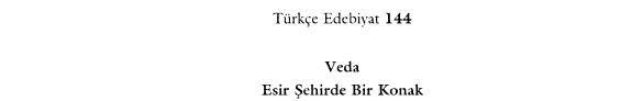 Veda kitap kapağı