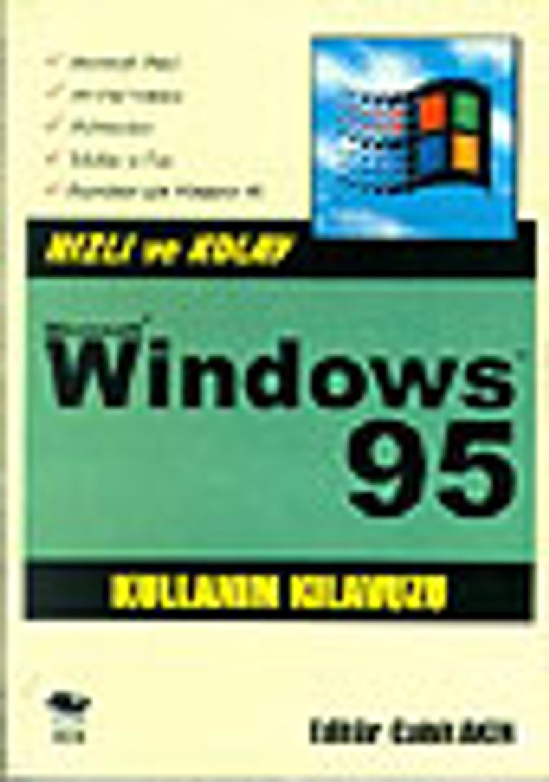 Windows 95 (Sistem destek Kılavuzu) (CD'li) kitap kapağı