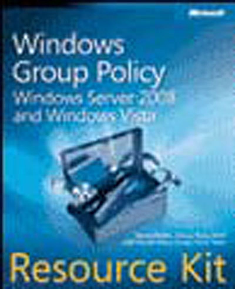 Windows® Group Policy Resource Kit: Windows Server® 2008 and Windows Vista® kitap kapağı