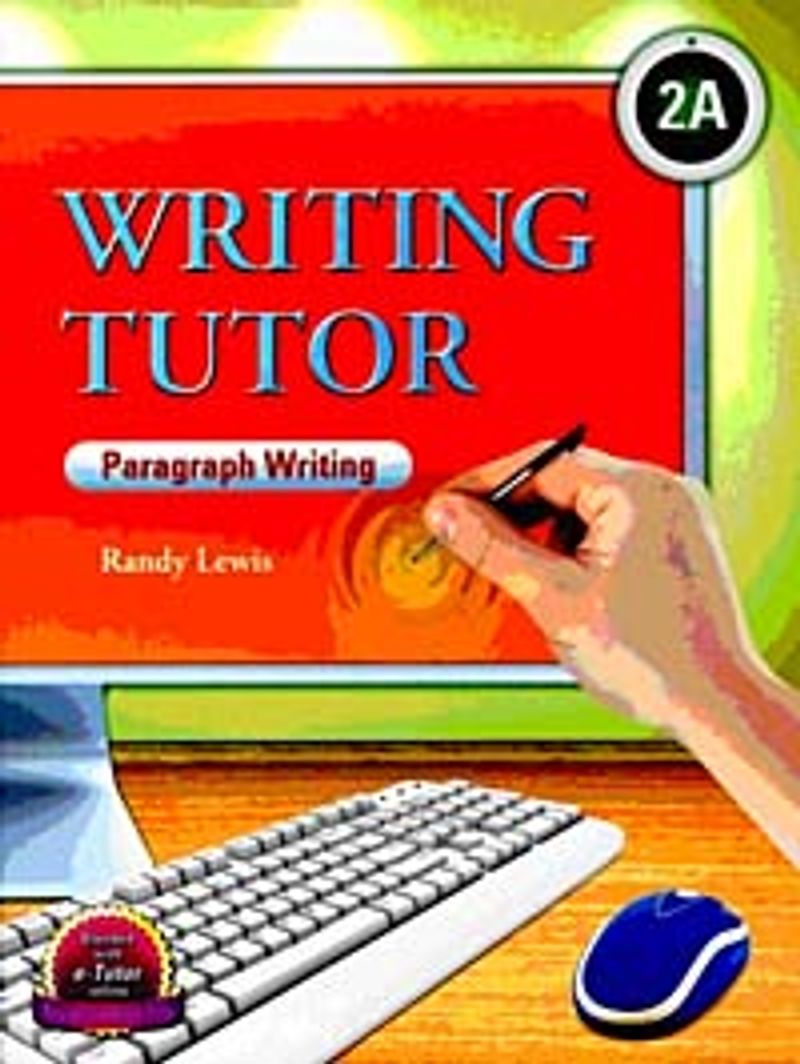 Writing Tutor 2A - Paragraph Writing kitap kapağı