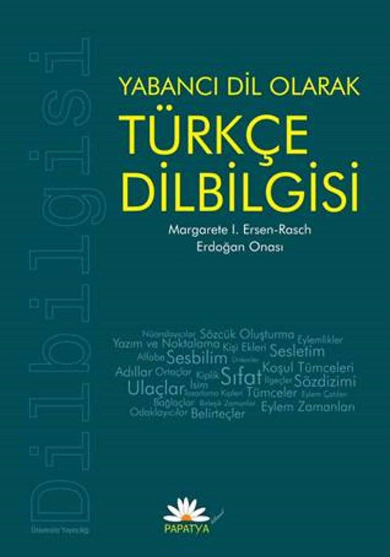 Yabancı Dil Olarak Türkçe Dilbilgisi kitap kapağı