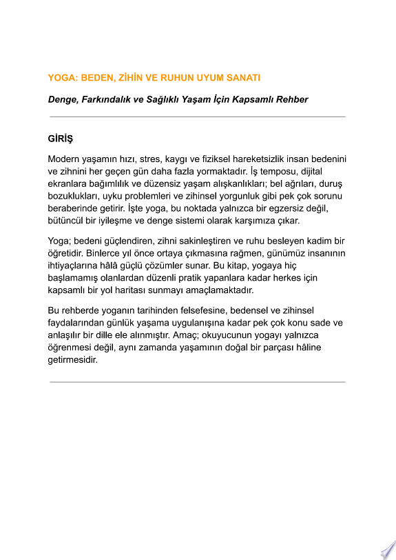 YOGA REHBERİ kitap kapağı