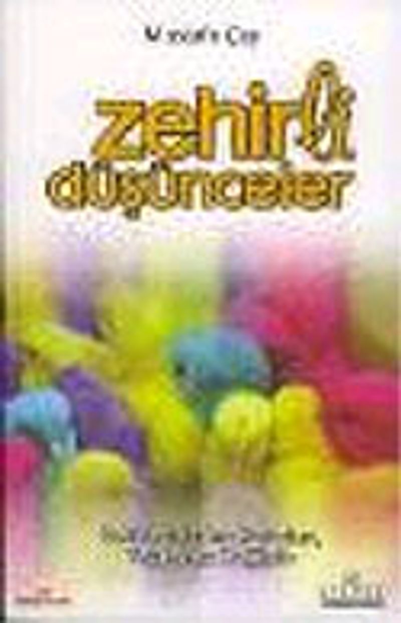 Zehirli Düşünceler kitap kapağı
